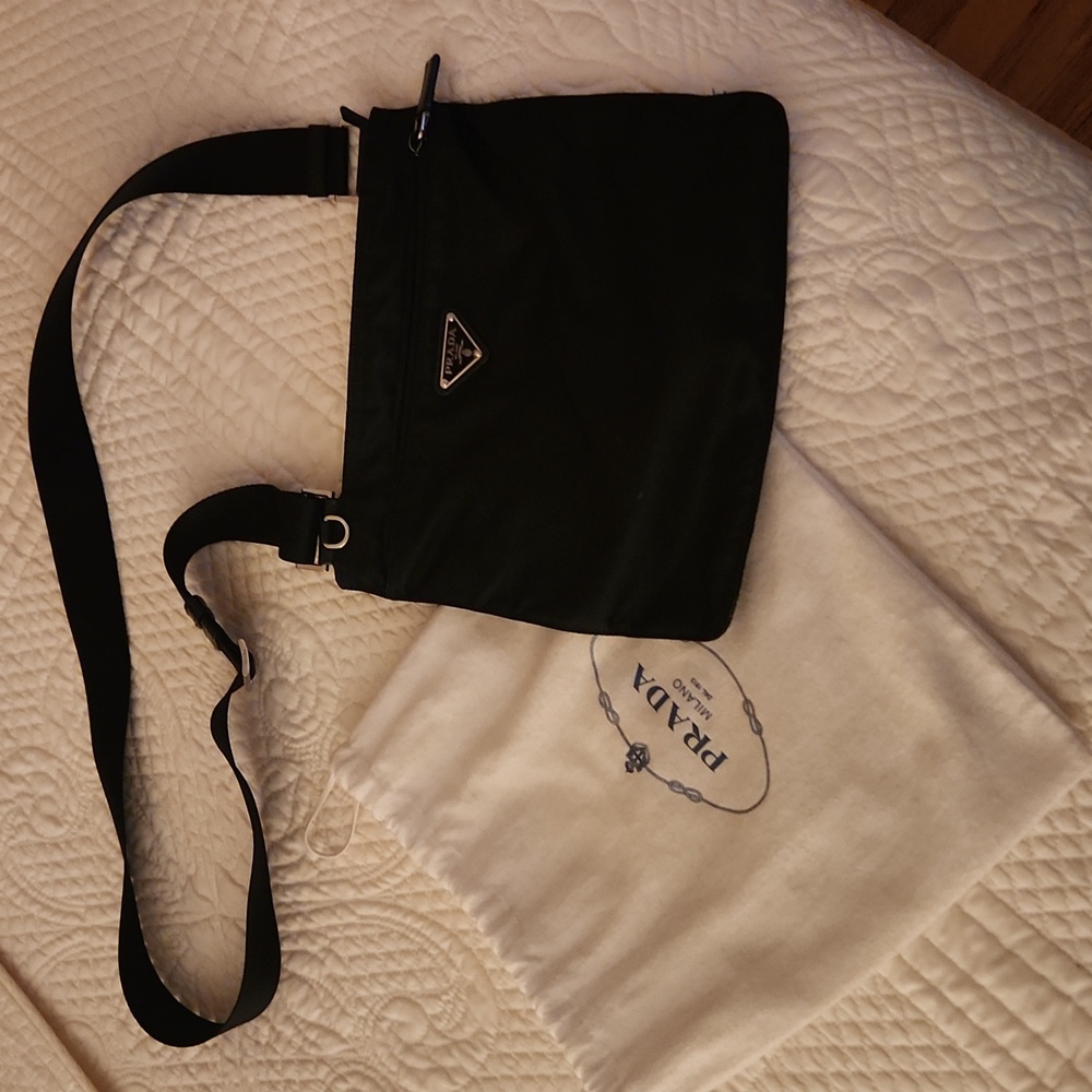Prada messenger style crossbody